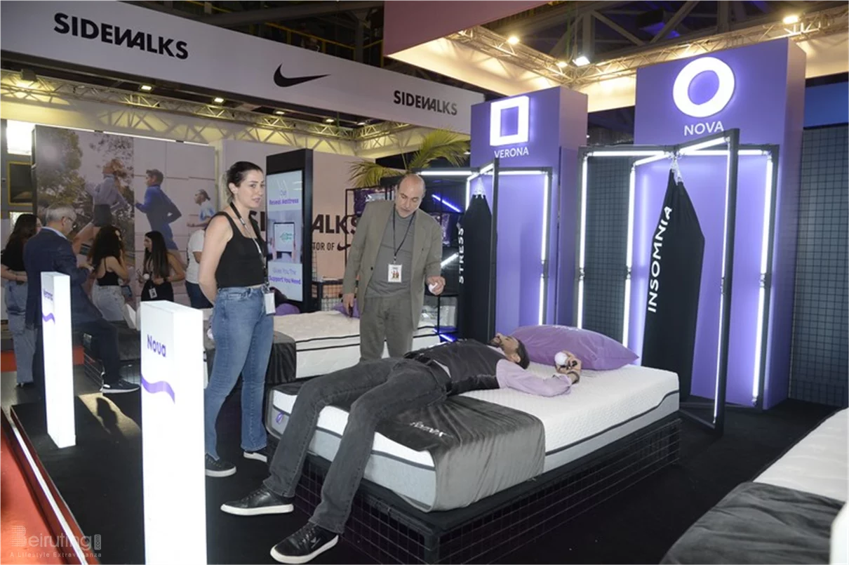 Fomex Mattress at Beirut Sports Festival